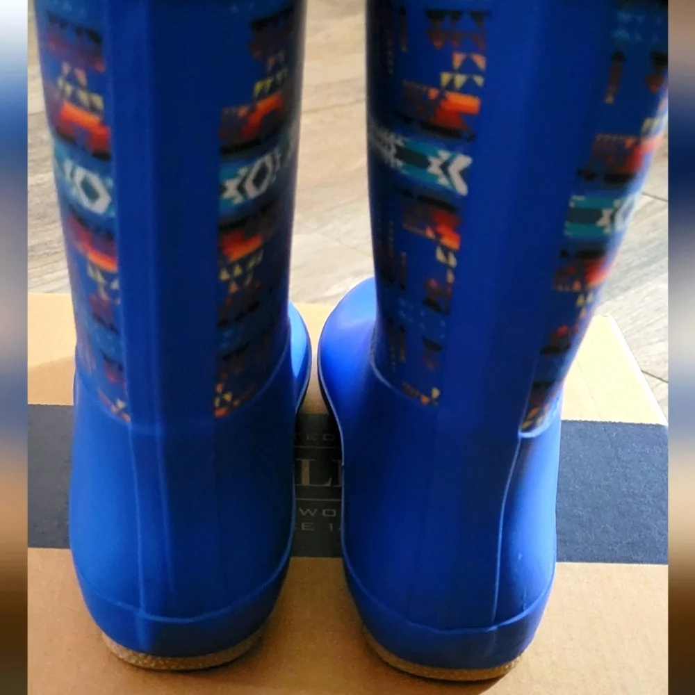 Pendleton PILOT ROCK Mid Rain Boots Gorpcore Western Boho Cabincore Granola NEW